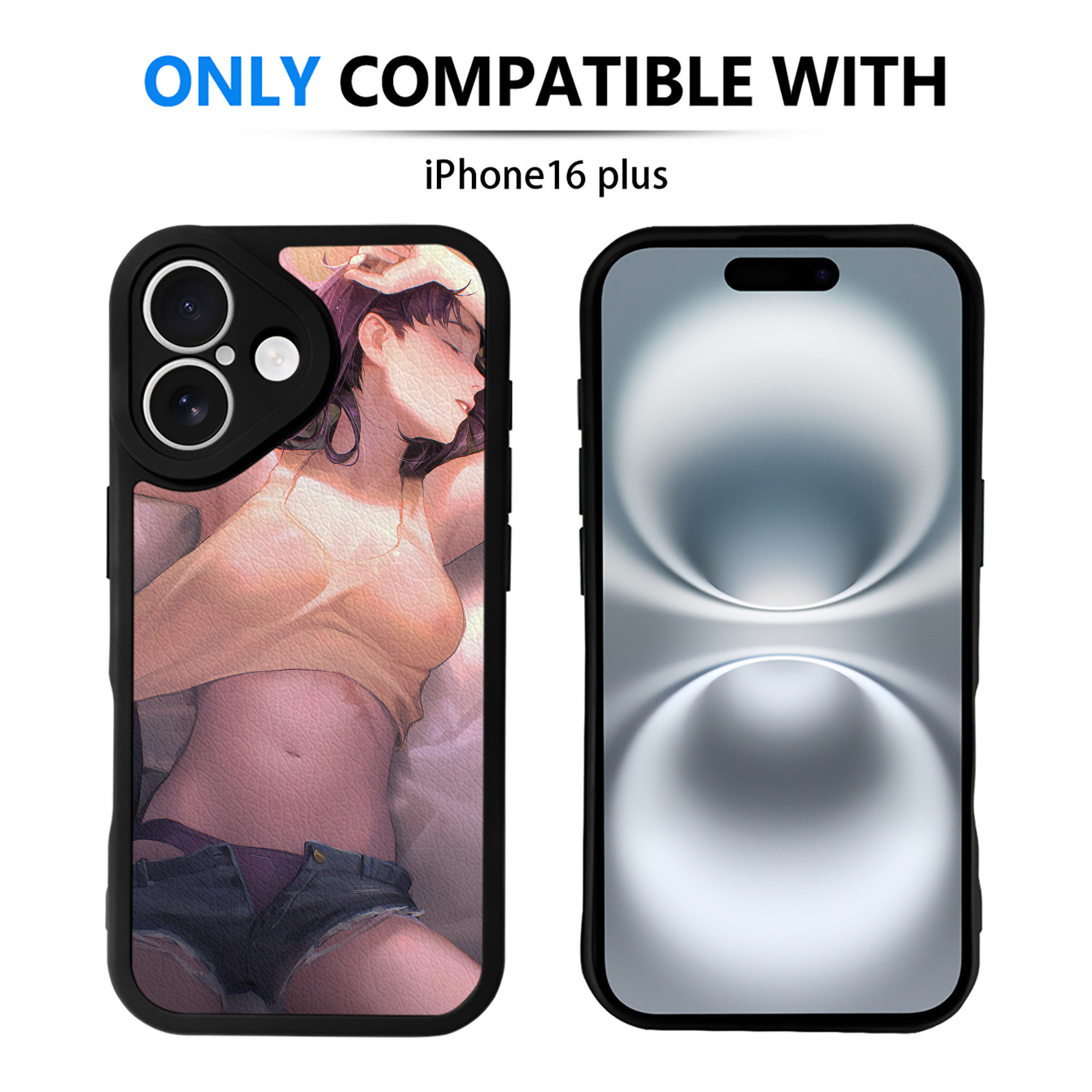 （画像用） EVA 新世紀エヴァンゲリオン 【iPhone 16シリーズ対応】シリコンスマホケース（レザー調） 材質：シリコン